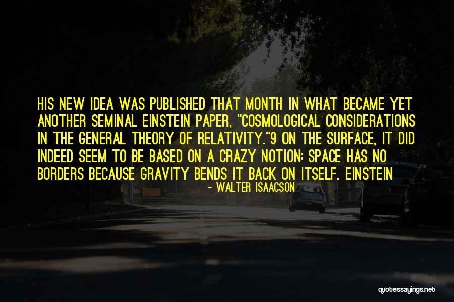 Theory Of Relativity Quotes By Walter Isaacson