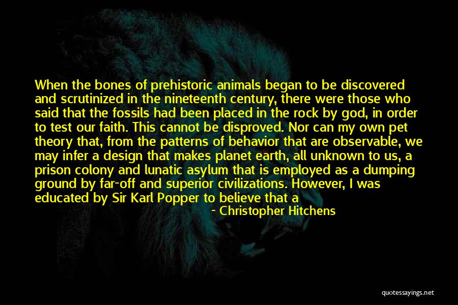 Theory That The Earth Quotes By Christopher Hitchens Theory That The Earth Quotes By Christopher Hitchens