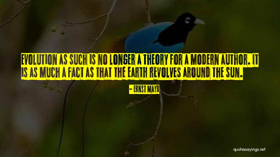 Theory That The Earth Quotes By Ernst Mayr Theory That The Earth Quotes By Ernst Mayr