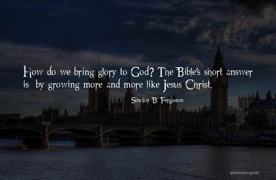 Theosophic Quotes By Sinclair B. Ferguson Theosophic Quotes By Sinclair B. Ferguson