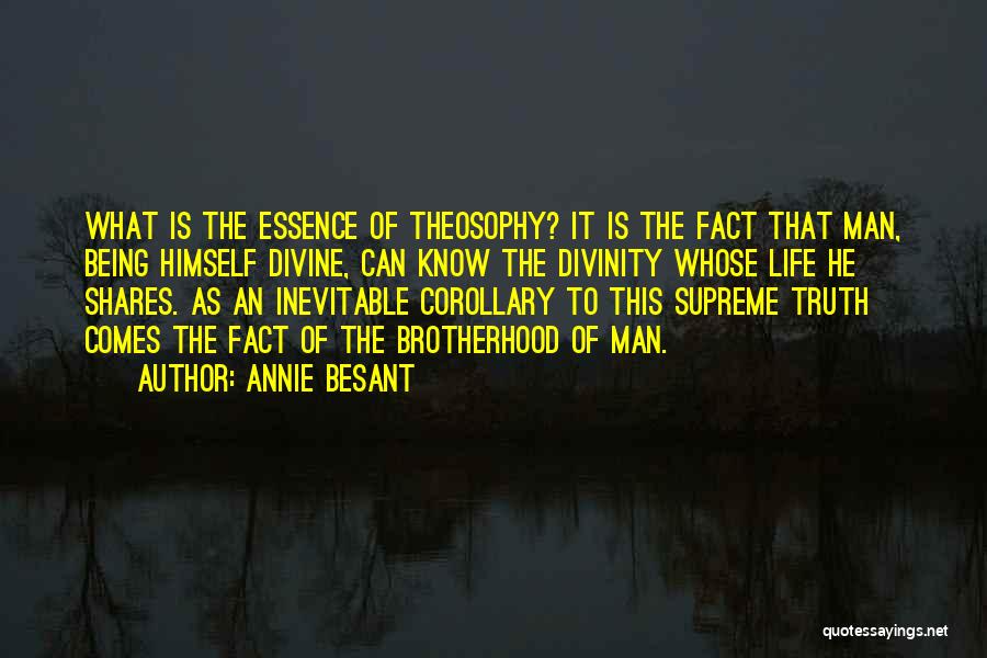 Theosophy Quotes By Annie Besant