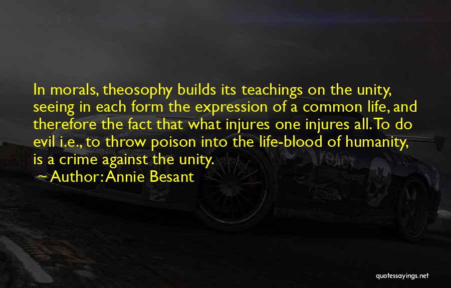 Theosophy Quotes By Annie Besant