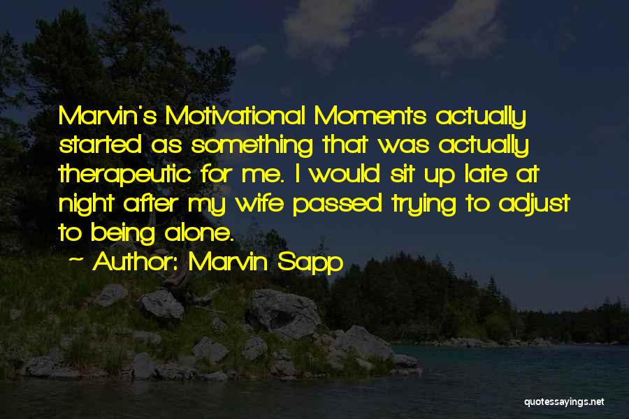 Therapeutic Motivational Quotes By Marvin Sapp