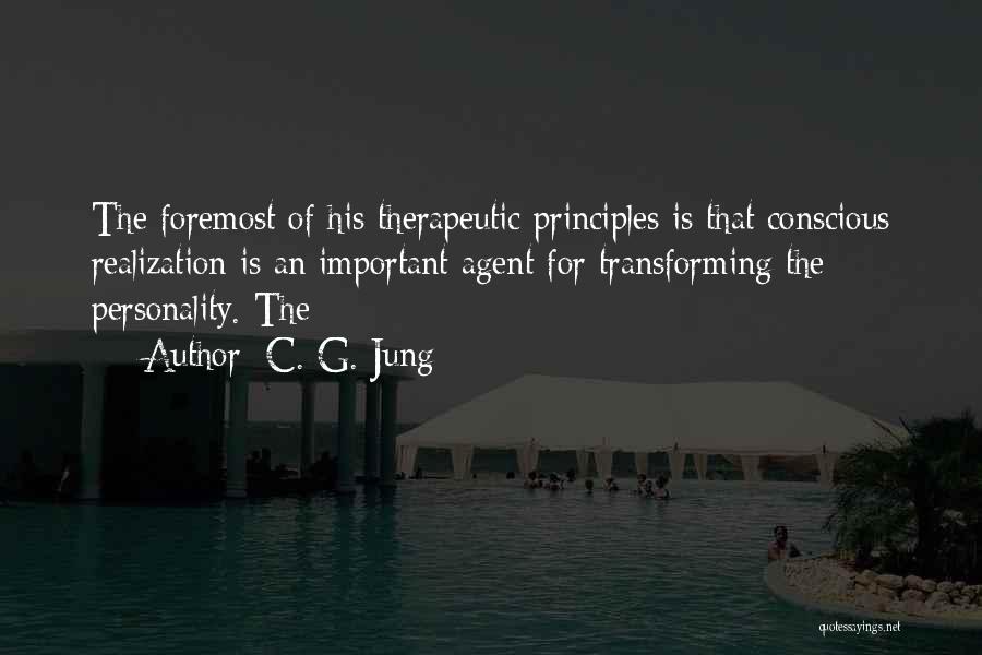 Therapeutic Quotes By C. G. Jung