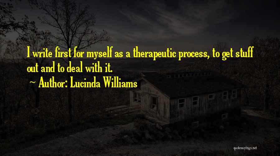 Therapeutic Quotes By Lucinda Williams