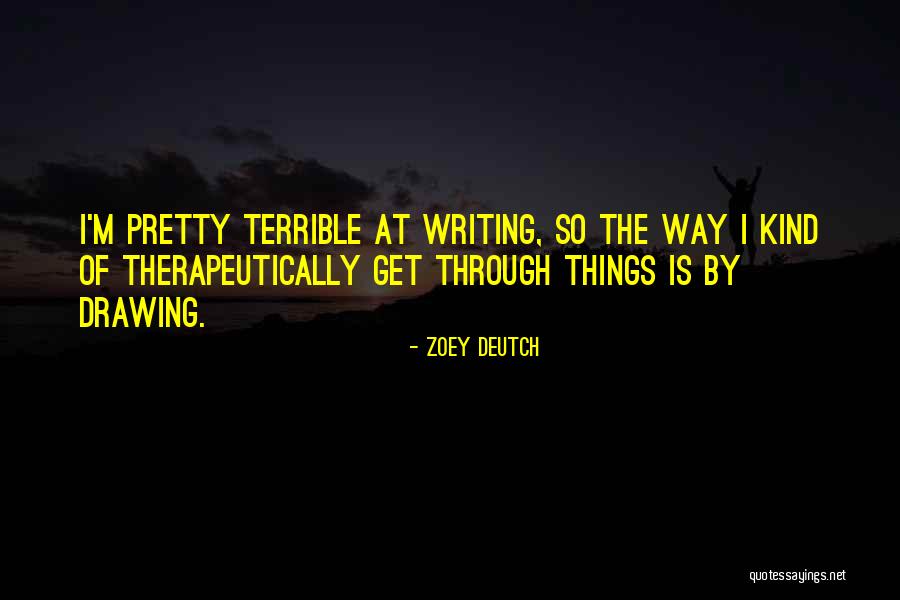 Therapeutically Quotes By Zoey Deutch Therapeutically Quotes By Zoey Deutch