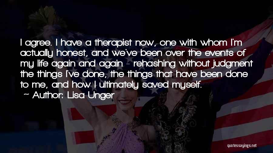 Therapist Quotes By Lisa Unger