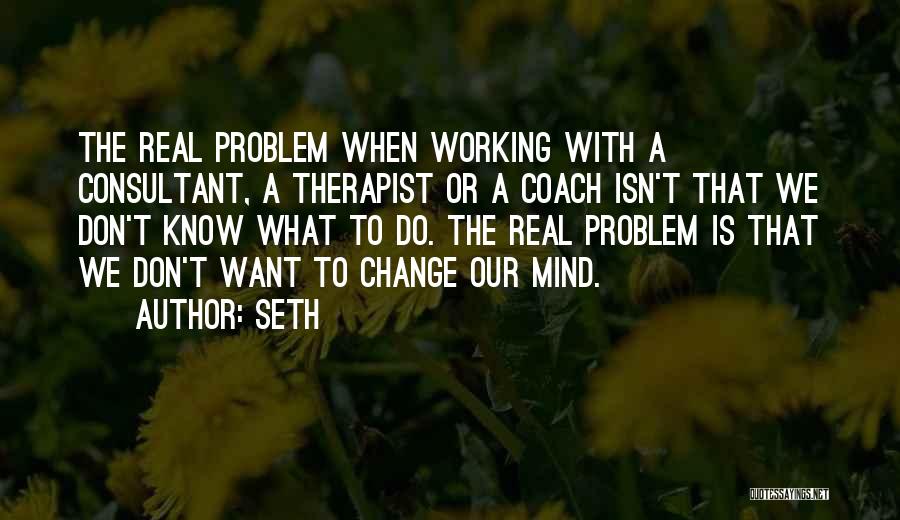 Therapist Quotes By Seth