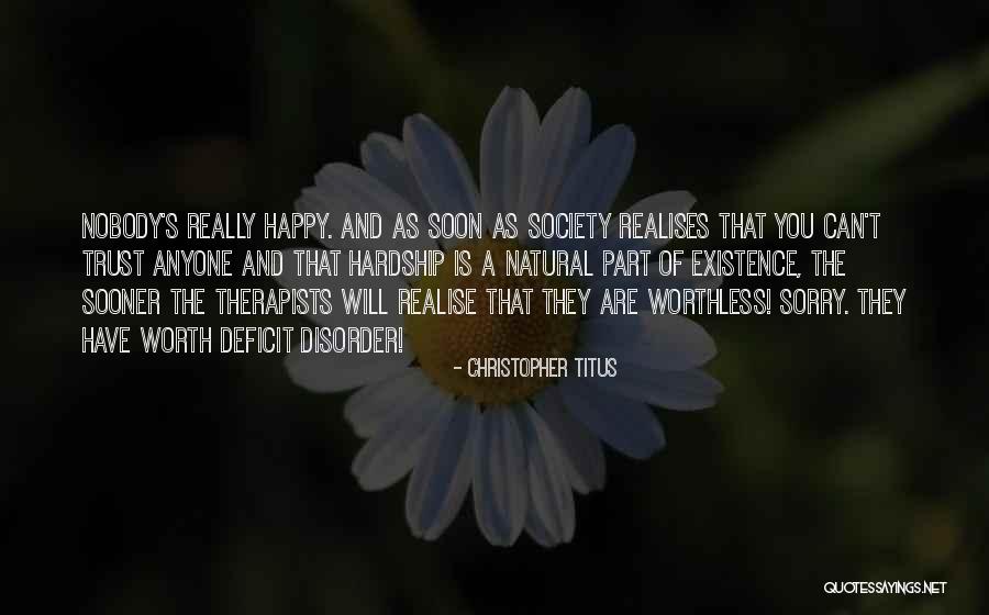 Therapists Quotes By Christopher Titus Therapists Quotes By Christopher Titus