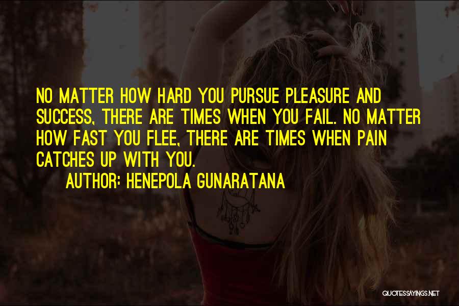 There Are Hard Times Quotes By Henepola Gunaratana