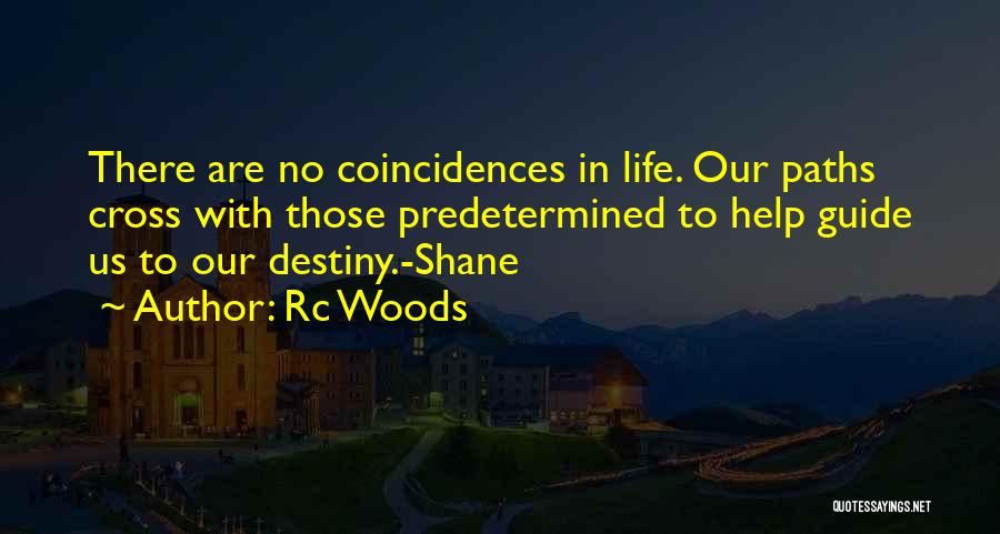 There Are No Coincidences Quotes By Rc Woods
