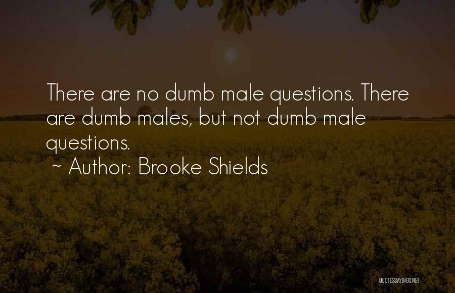 There Are No Dumb Questions Quotes By Brooke Shields