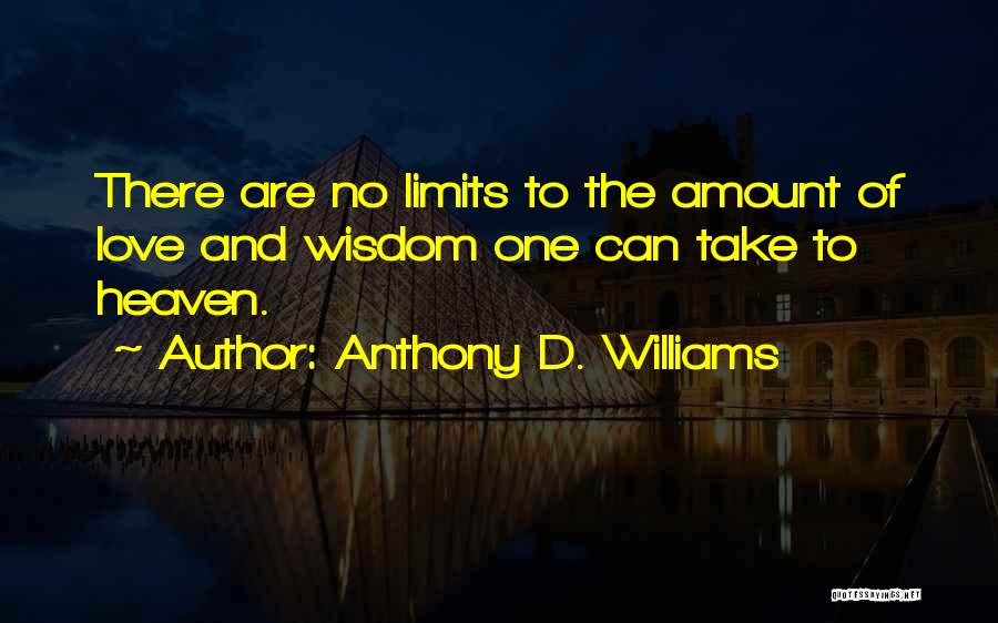 There Are No Limits Quotes By Anthony D. Williams