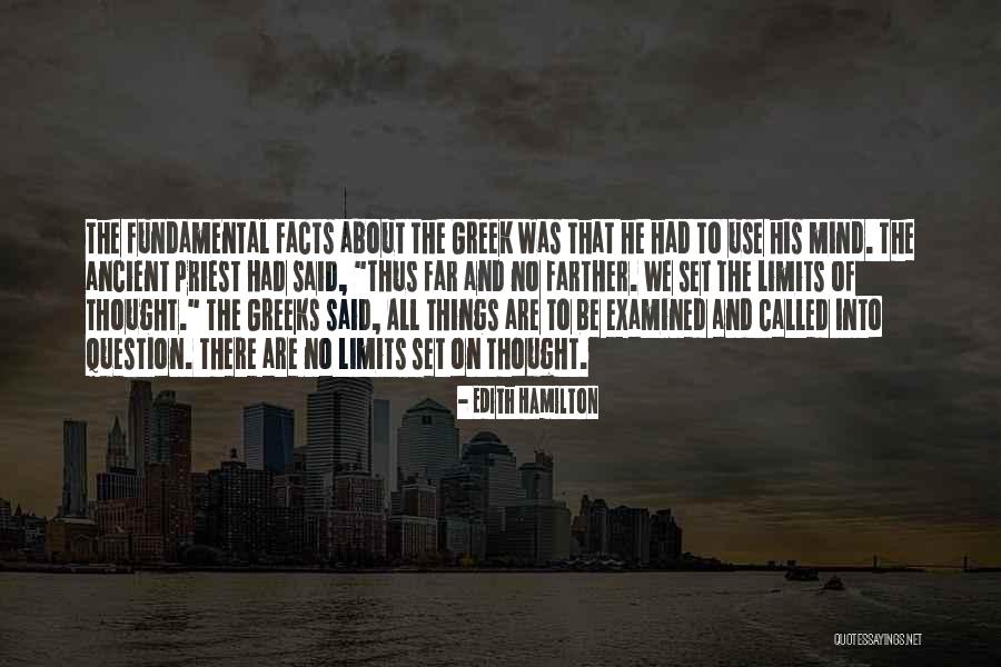 There Are No Limits Quotes By Edith Hamilton There Are No Limits Quotes By Edith Hamilton