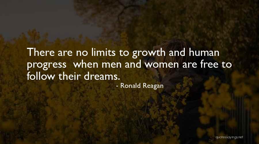 There Are No Limits Quotes By Ronald Reagan