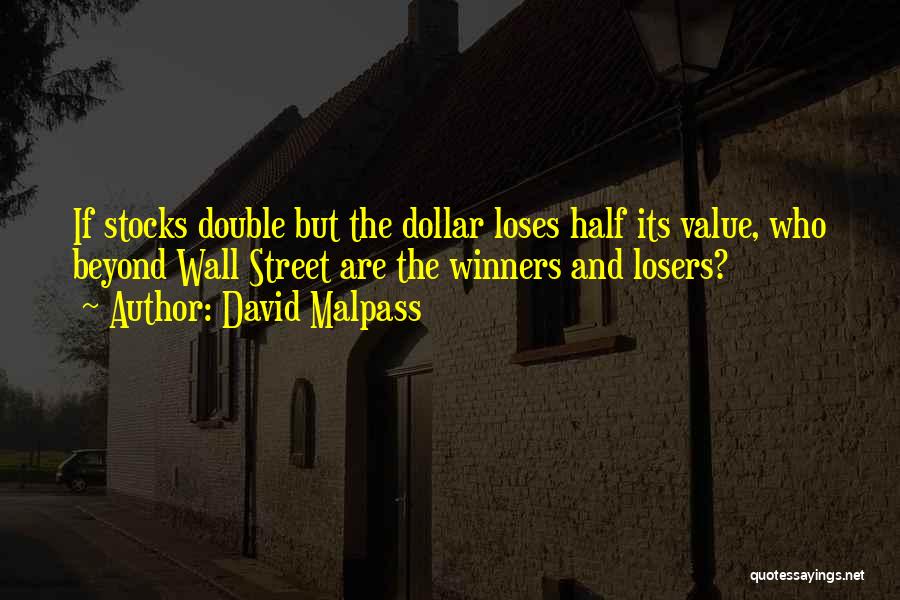 There Are No Losers Quotes By David Malpass