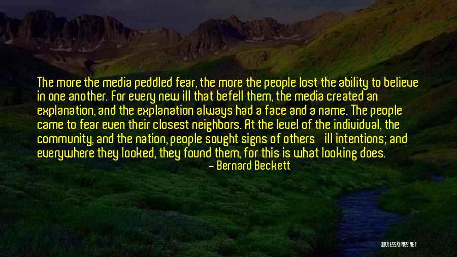 There Are Signs Everywhere Quotes By Bernard Beckett There Are Signs Everywhere Quotes By Bernard Beckett
