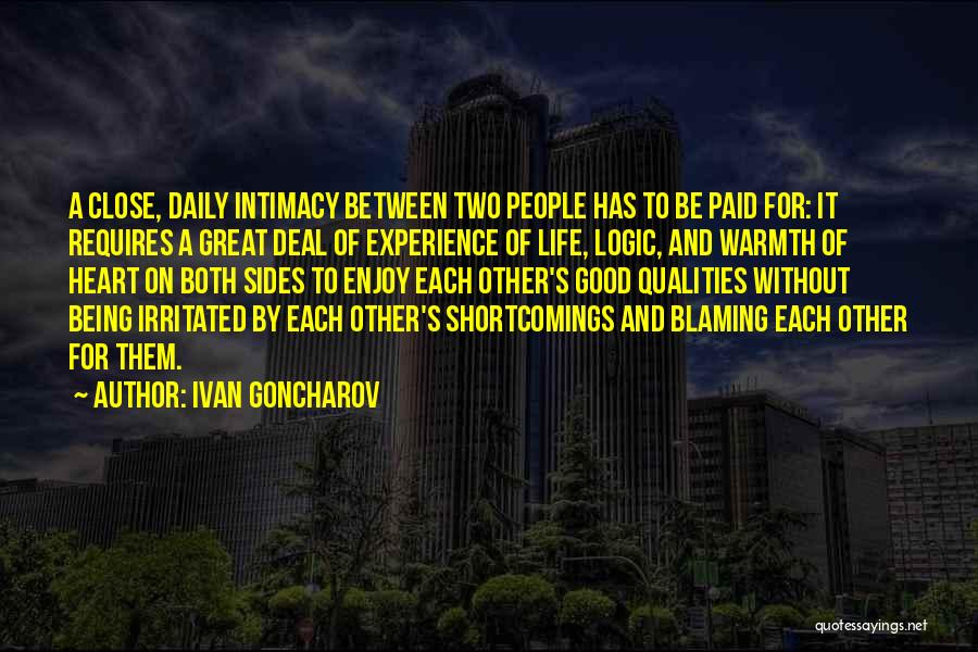 There Being Two Sides Quotes By Ivan Goncharov
