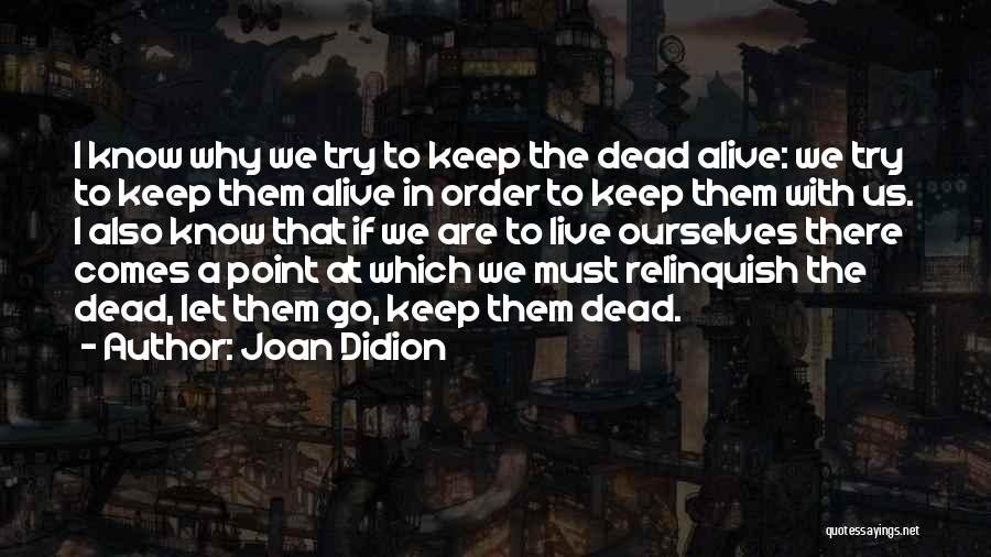 There Comes A Point Quotes By Joan Didion