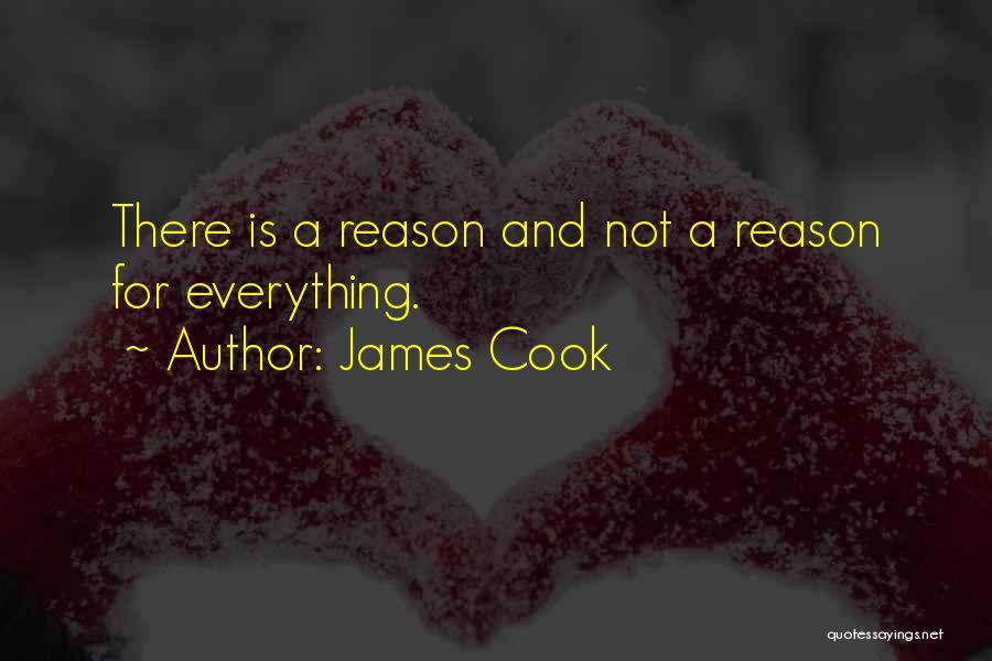 There Is A Reason For Everything Quotes By James Cook