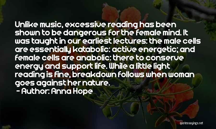 There Is Hope In Reading Quotes By Anna Hope