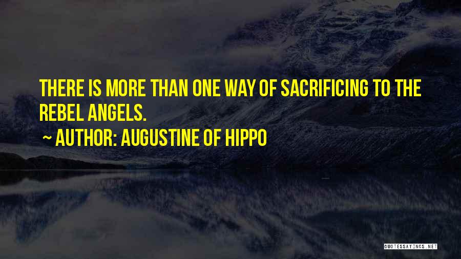 There Is More Than One Way Quotes By Augustine Of Hippo