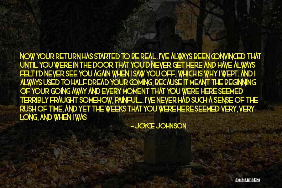 There Is Never A Perfect Time Quotes By Joyce Johnson There Is Never A Perfect Time Quotes By Joyce Johnson