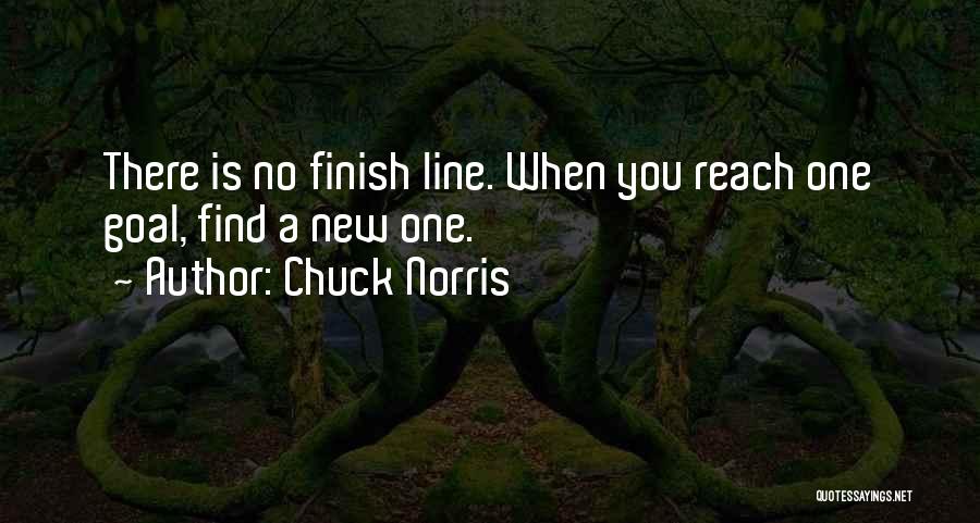 There Is No Finish Line Quotes By Chuck Norris