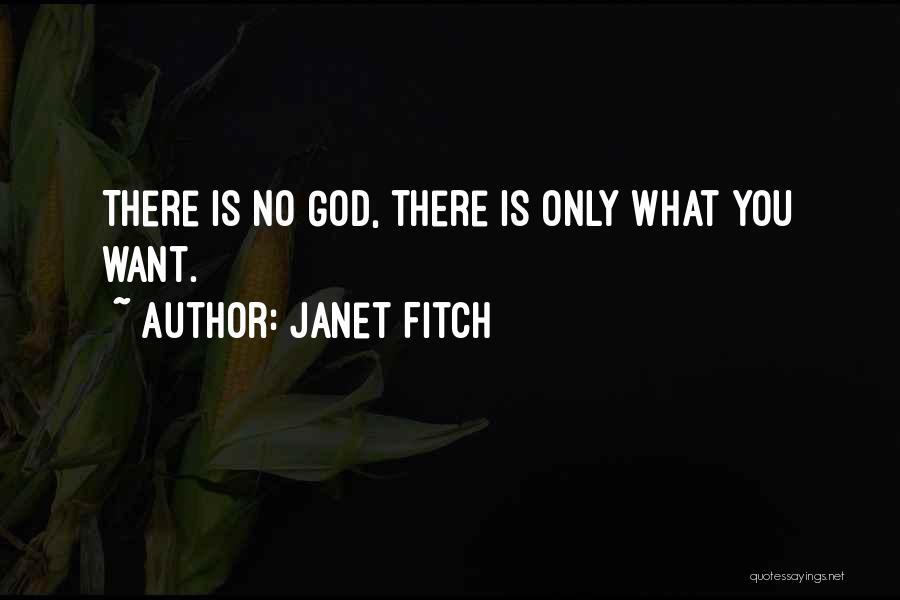 There Is No God Quotes By Janet Fitch