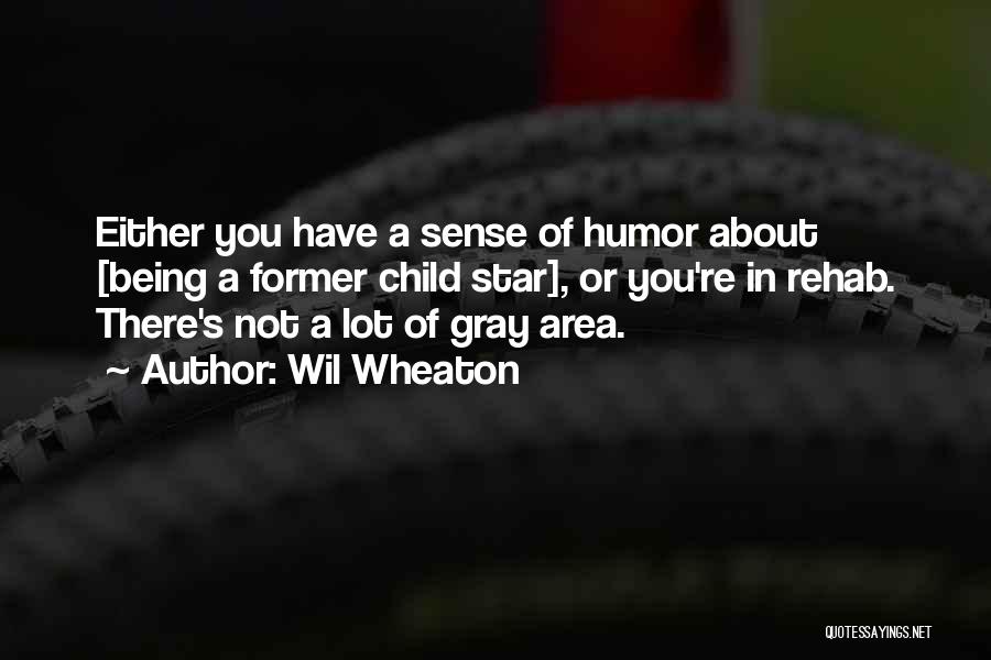There Is No Gray Area Quotes By Wil Wheaton