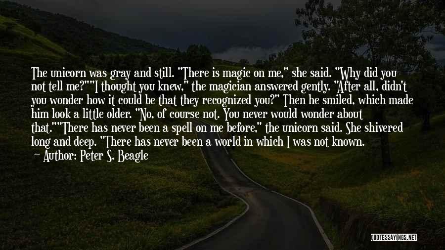 There Is No Magic Quotes By Peter S. Beagle