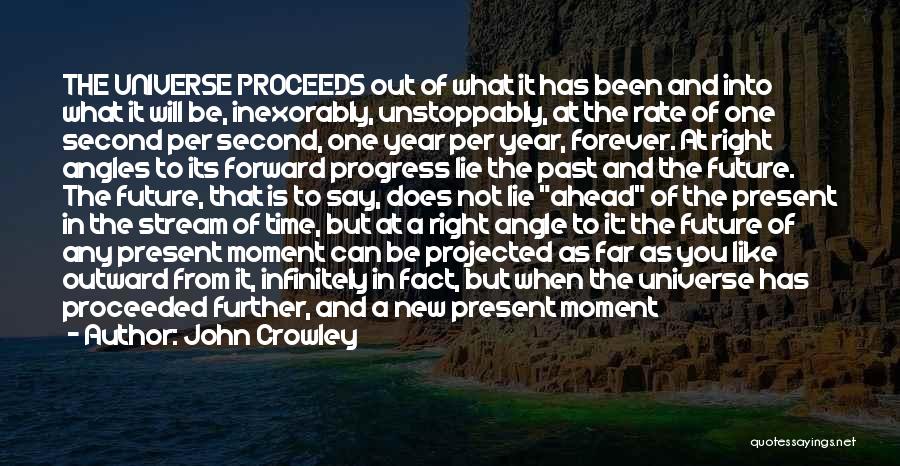 There Is No Time Like The Present Quotes By John Crowley