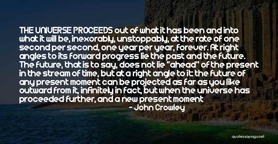 There Is No Time Like The Present Quotes By John Crowley