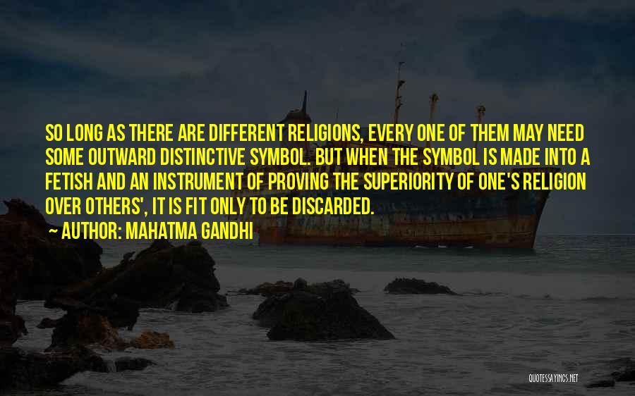 There Is Only One Religion Quotes By Mahatma Gandhi