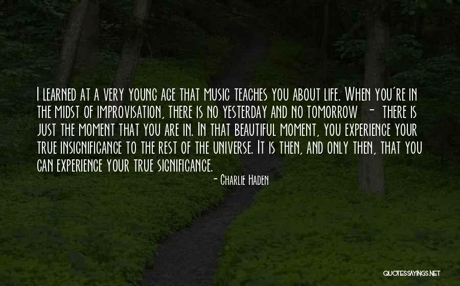 There Is Tomorrow Quotes By Charlie Haden There Is Tomorrow Quotes By Charlie Haden