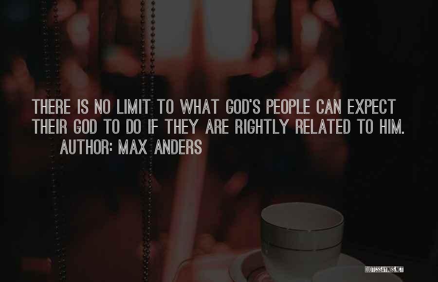 There No Limit Quotes By Max Anders