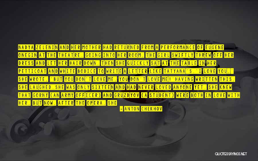 There Something About Her Quotes By Anton Chekhov There Something About Her Quotes By Anton Chekhov