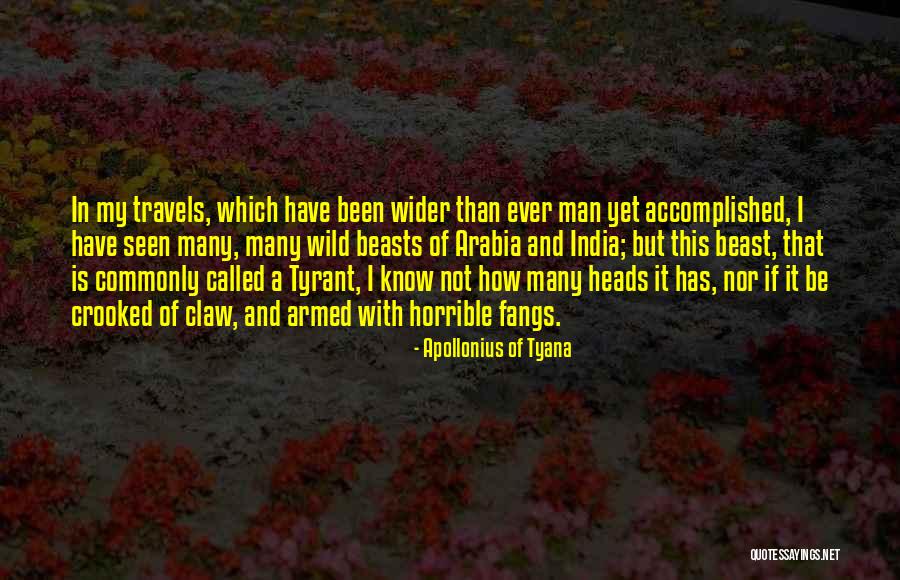 There Was A Crooked Man Quotes By Apollonius Of Tyana