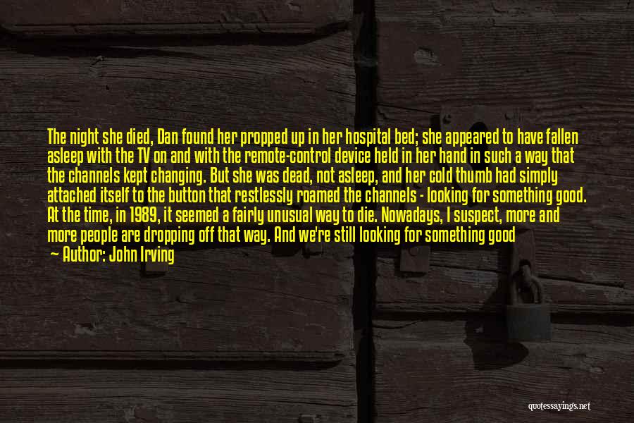 There Was Something About Her Quotes By John Irving