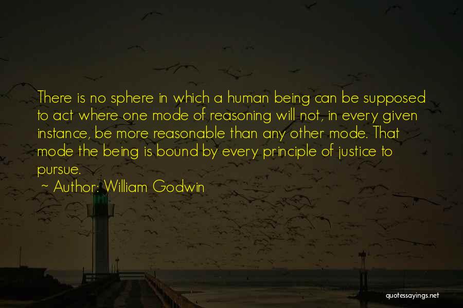 There Will Be Justice Quotes By William Godwin