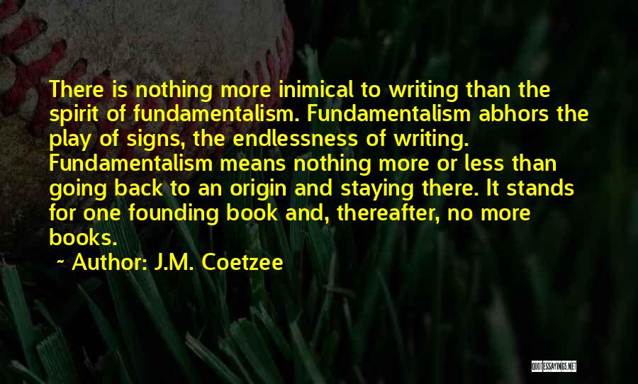 Thereafter Quotes By J.M. Coetzee