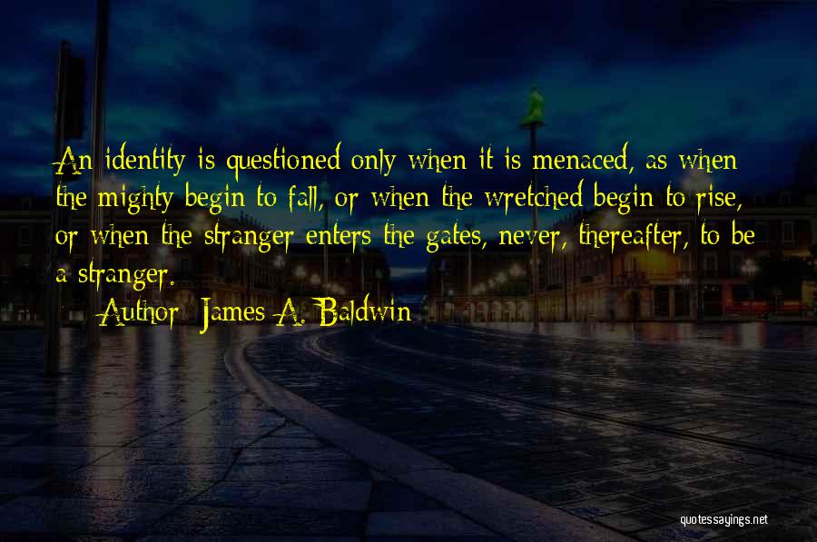 Thereafter Quotes By James A. Baldwin