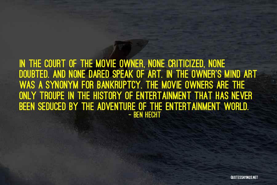 Therefore Synonym Quotes By Ben Hecht Therefore Synonym Quotes By Ben Hecht