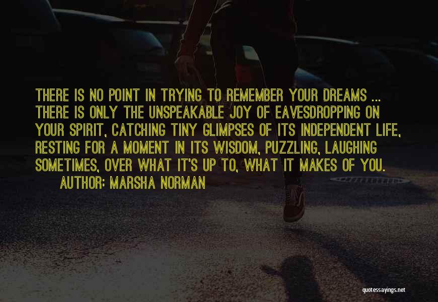 There's A Point In Your Life Quotes By Marsha Norman