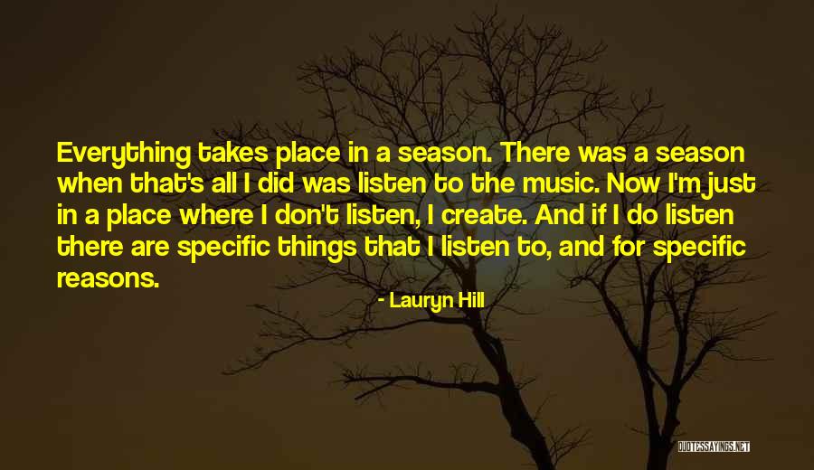 There's A Reason For Everything Quotes By Lauryn Hill