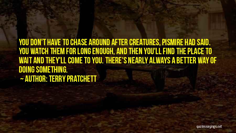 There's Always Something Better Quotes By Terry Pratchett