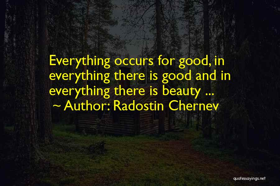 There's Beauty In Everything Quotes By Radostin Chernev