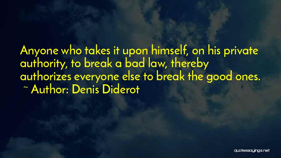 There's Good And Bad In Everyone Quotes By Denis Diderot