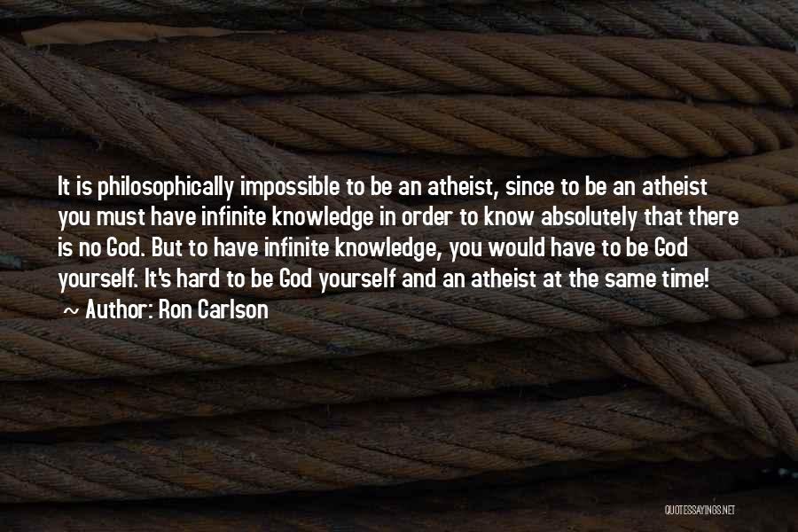 There's No Impossible Quotes By Ron Carlson