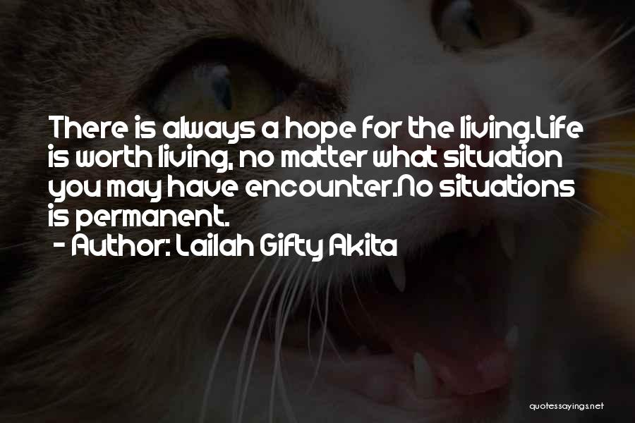 There's No Permanent Quotes By Lailah Gifty Akita